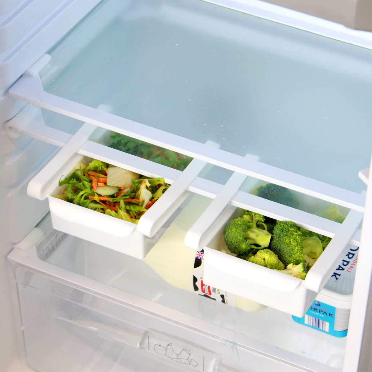 Fridge Storage Drawers - Pack of 4 | Pukkr	