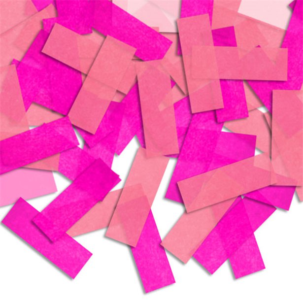 Piñata Tissue Paper Confetti - Light Pink & Hot Pink (4g pack)