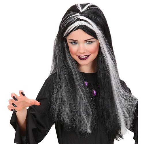 Black & White - Glow in the Dark Wig - Child – product image 1