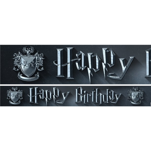 Harry Potter Paper Banners - 1m (3pk) – product image 1