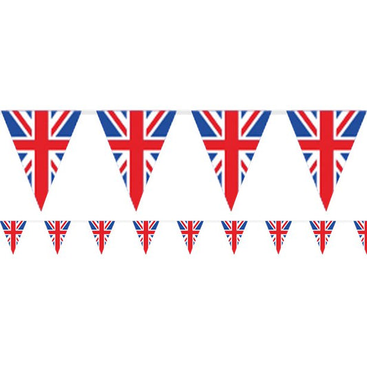 Union Jack Pennant Bunting - 5m