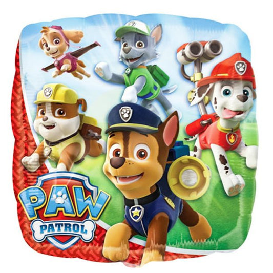 Paw Patrol Square Foil Balloon - 18''