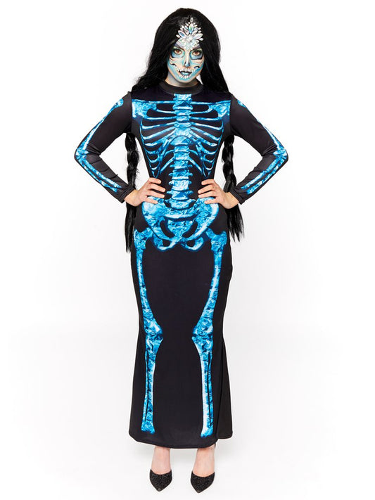 Diamond Skeleton Dress - Adult Costume