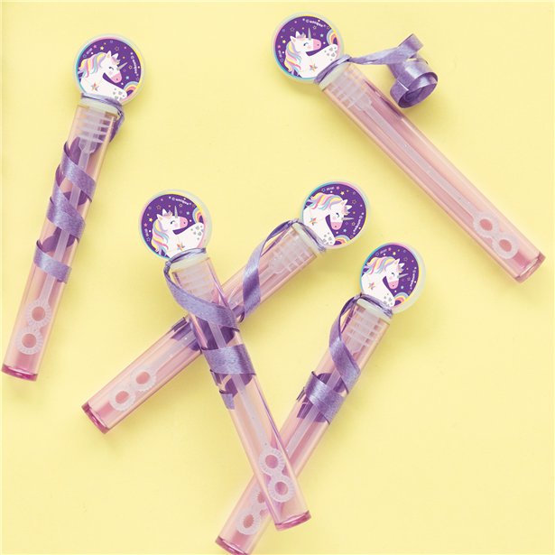 Unicorn Bubble Wands (8pk) – product image 2