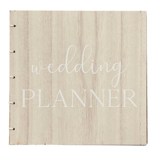 Wooden Wedding Planner