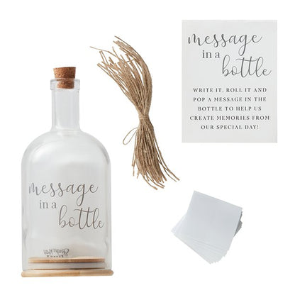 Message in a Bottle Wedding Guest Book