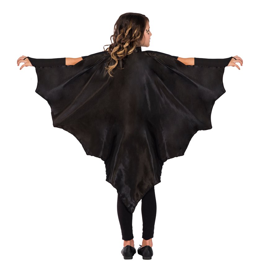 Bat Wing Black Cape - Child – product image 3