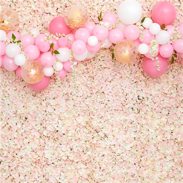 Cream Hydrangea Flower Wall - 40 x 60cm – product image 2