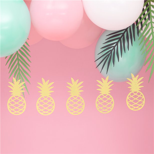 Gold Pineapple Garland - 1.5m – product image 3