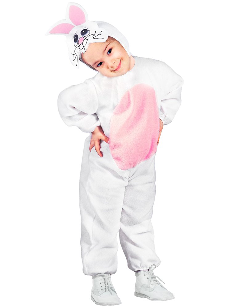 White Rabbit Jumpsuit - Child Costume