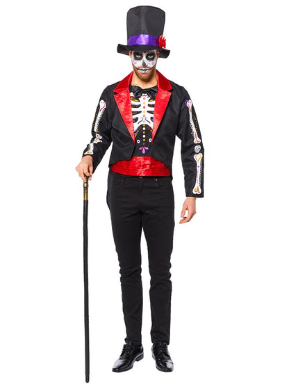 Day of the Dead Jacket - Adult Costume