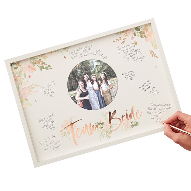 Floral Hen Party Guest Book – product image 2