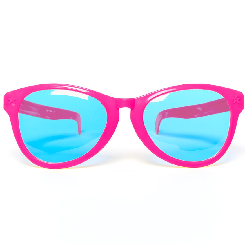 Jumbo Glasses - Assorted Colours