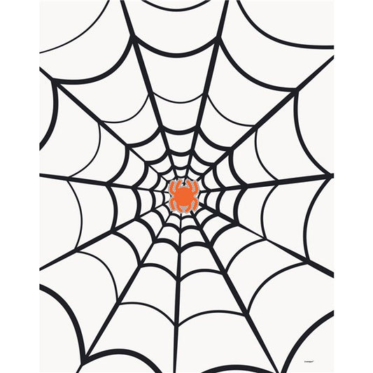 Pin the Spider on the Web Party Game