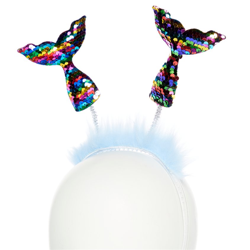Rainbow Sequin Mermaid Headband – product image 2
