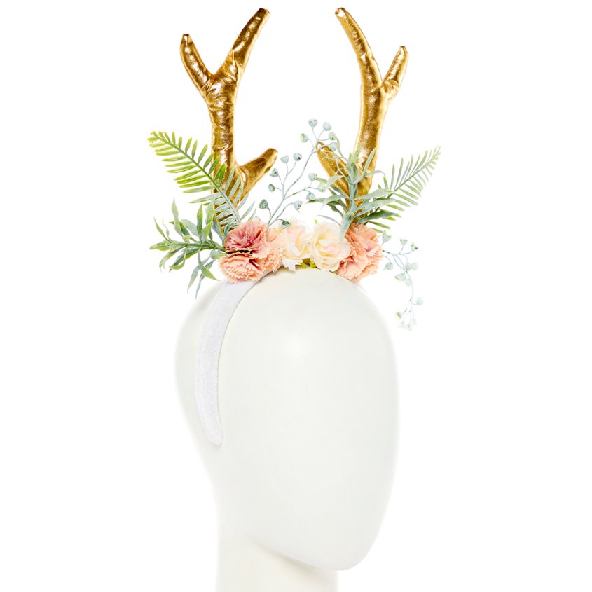 Floral Reindeer Tiara – product image 2