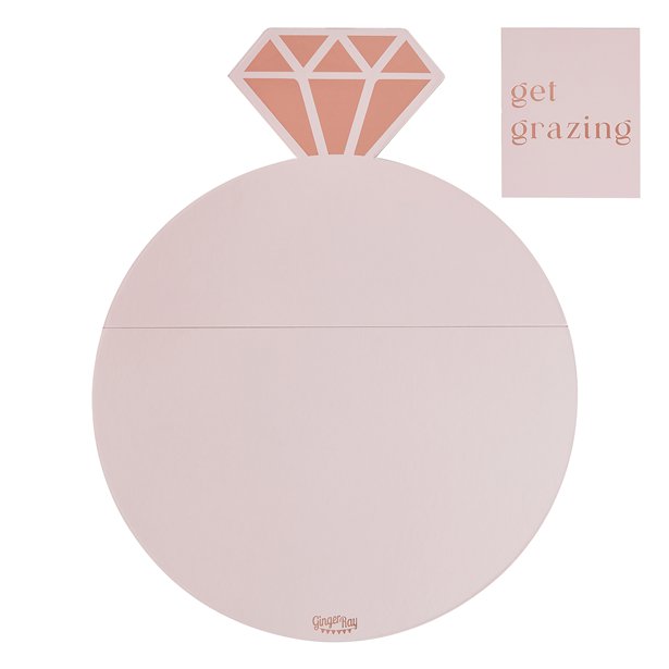 Rose Gold Ring Grazing Board – product image 2