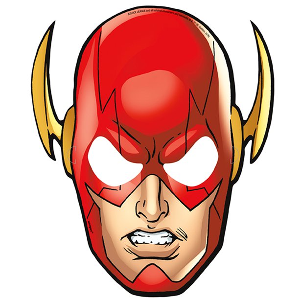 Justice League Card Masks (8pk) – product image 2