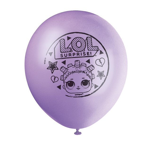 L.O.L Surprise Balloons - 12" Latex (8pk) – product image 3