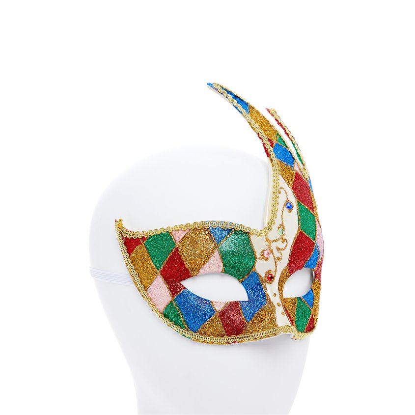 Carnival Jester Masquerade Mask – product image 2