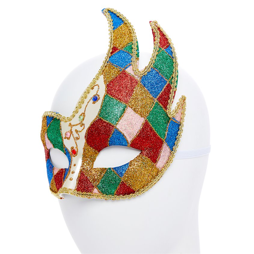 Carnival Jester Masquerade Mask – product image 3