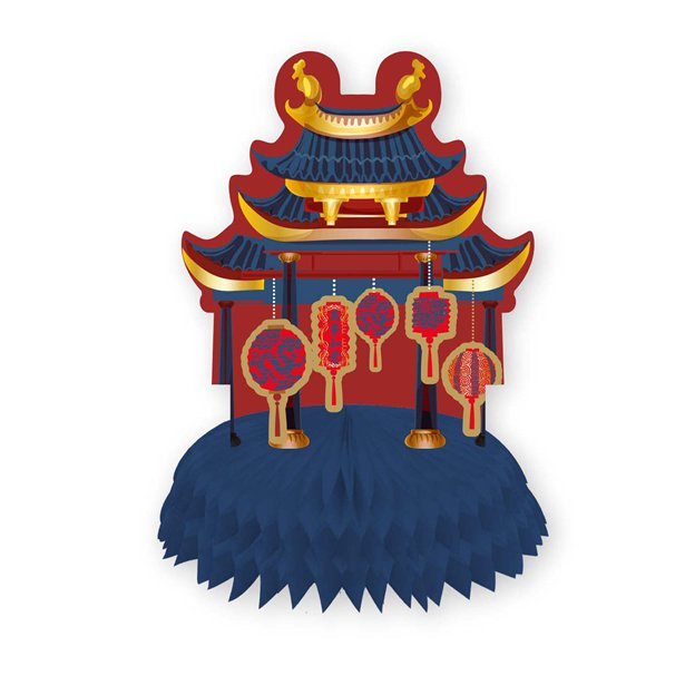 Chinese New Year Centrepiece - 23cm (2pk)