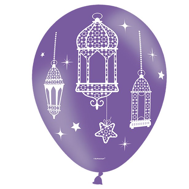 Opulent Eid Balloons - 11''Latex (6pk) – product image 3