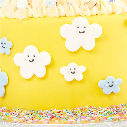 Happy Clouds Sugar Cake Toppers (6pk)