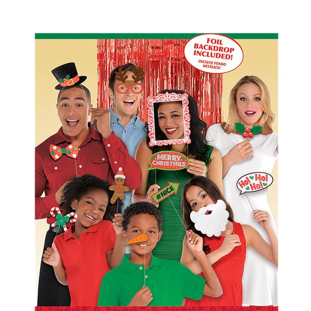 Christmas Photo Booth Props (21pk) – product image 1