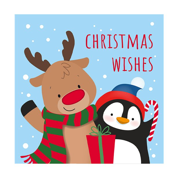 Cute Christmas Cards (20pk)