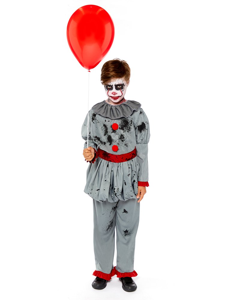 Bad Clown Boy - Child Costume