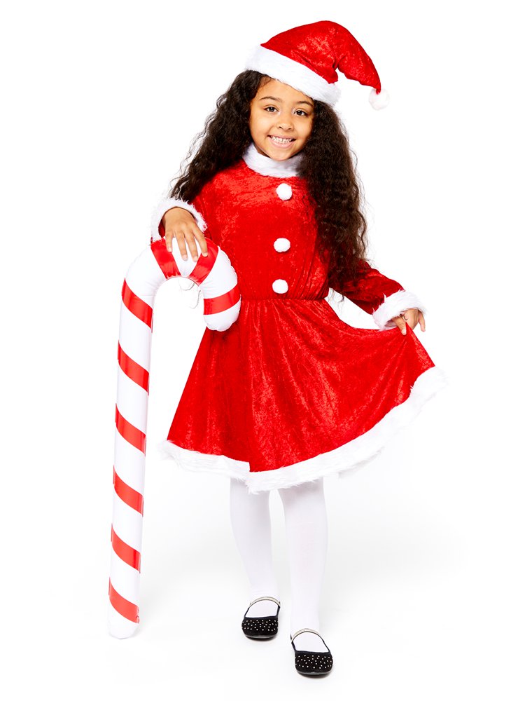 Plush Miss Santa Dress - Child Costume – product image 2