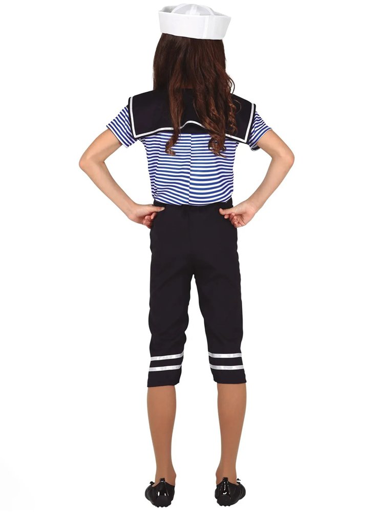 Stripe Sailor Girl - Child Costume – product image 2