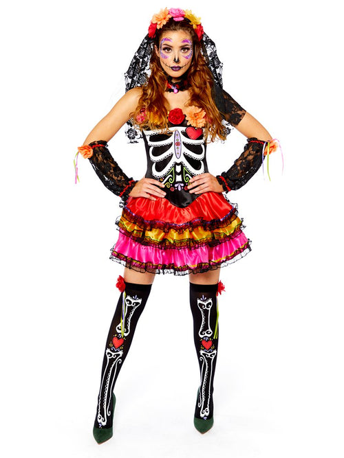 Day of the Dead Senorita - Adult Costume – product image 1