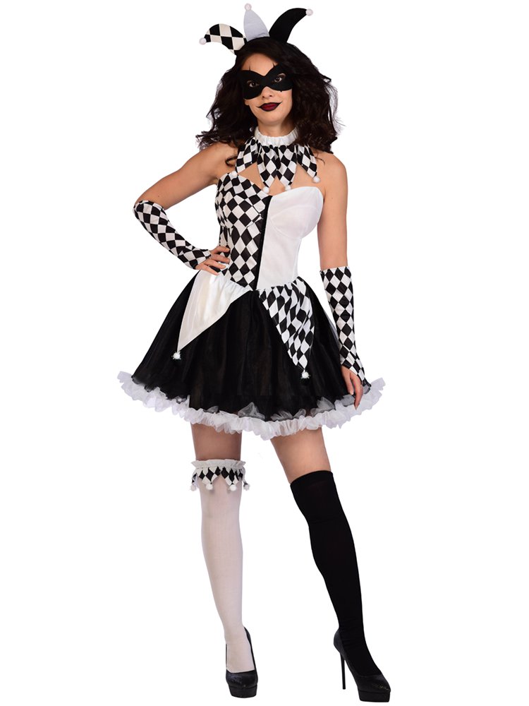Sexy Jester Lady - Adult Costume – product image 1