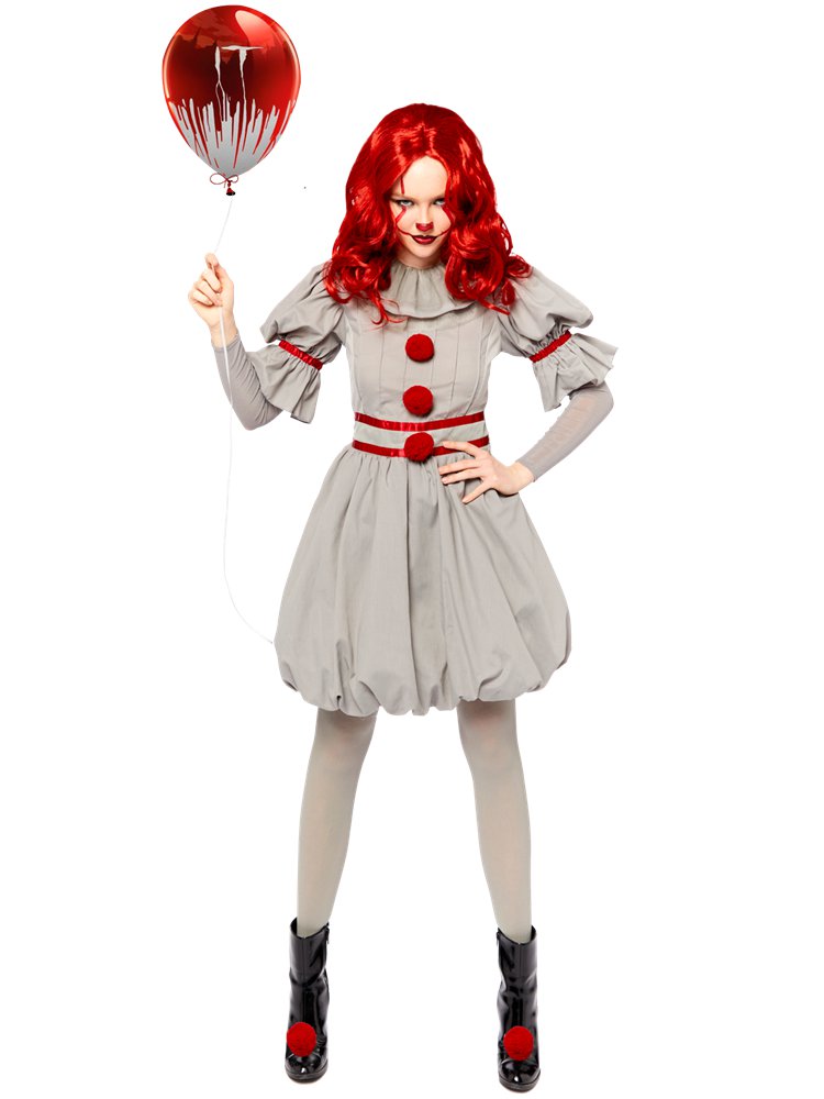 IT Pennywise Clown Dress - Adult Costume – product image 1