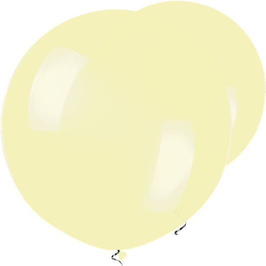 Lemonade Yellow Large Balloons - 36" Latex (10pk)