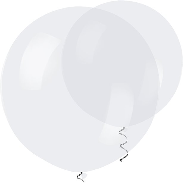 Clear Large Balloons - 36" Latex (10pk)