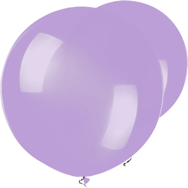 Lavender Large Balloons - 36" Latex (10pk)
