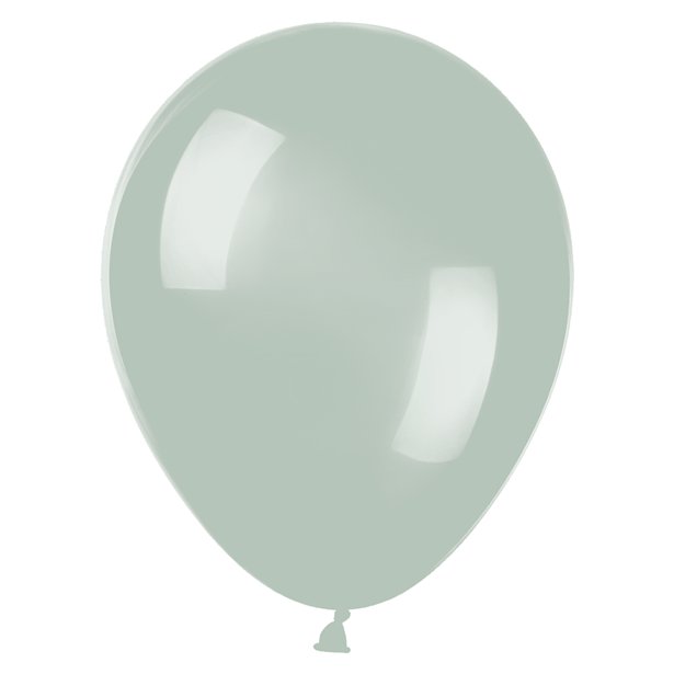 Pastel Dusk Laurel Green Balloons - 12" Latex (50pk) – product image 2