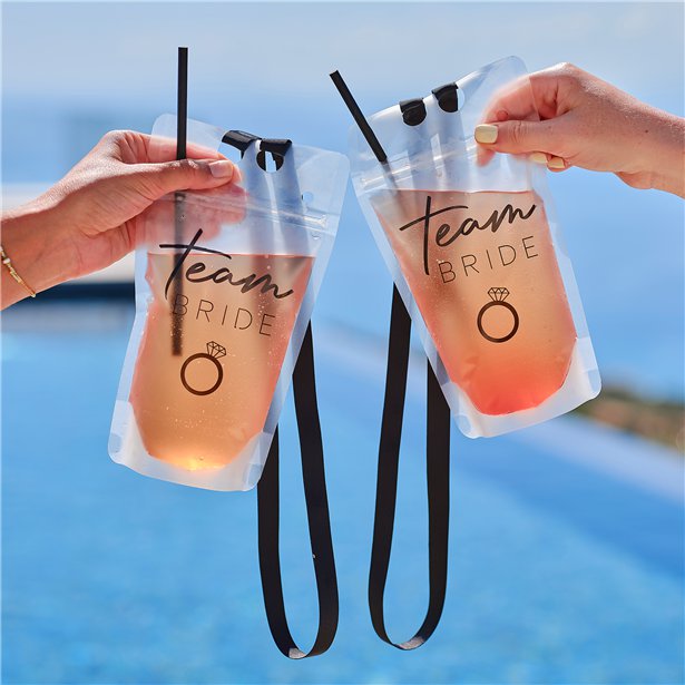Team Bride Drinking Pouch (6pk) – product image 1