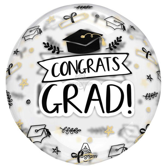 Congrats Grad Clearz Balloon