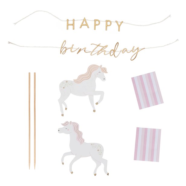 Princess Happy Birthday Cake Topper – product image 2