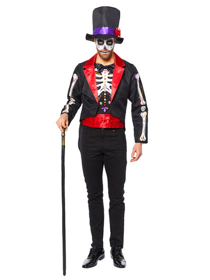 Day of the Dead Jacket - Adult Costume