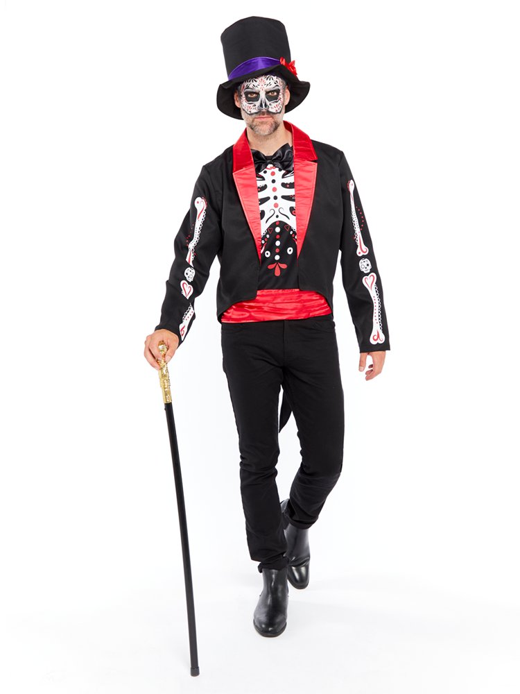Day of the Dead Jacket - Adult Costume – product image 3