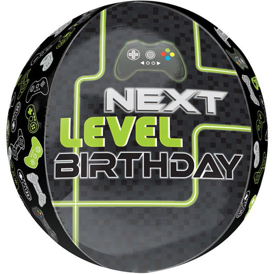 Level Up Orbz Balloon - 16" Foil