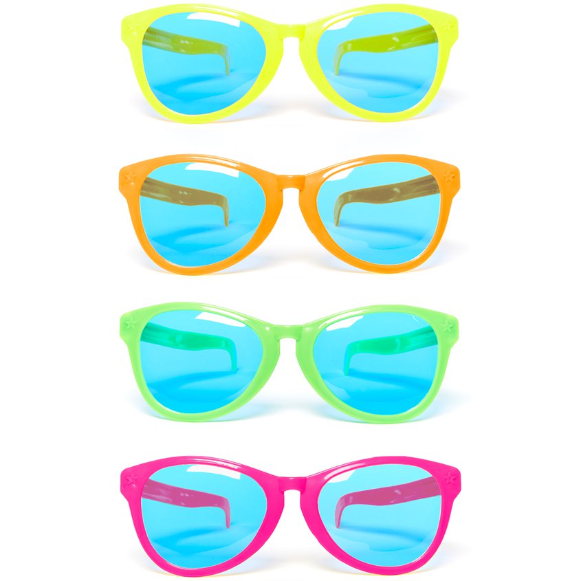 Jumbo Glasses - Assorted Colours – product image 1
