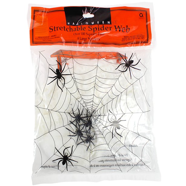 Spiders Web with Spiders - 100sq ft – product image 1