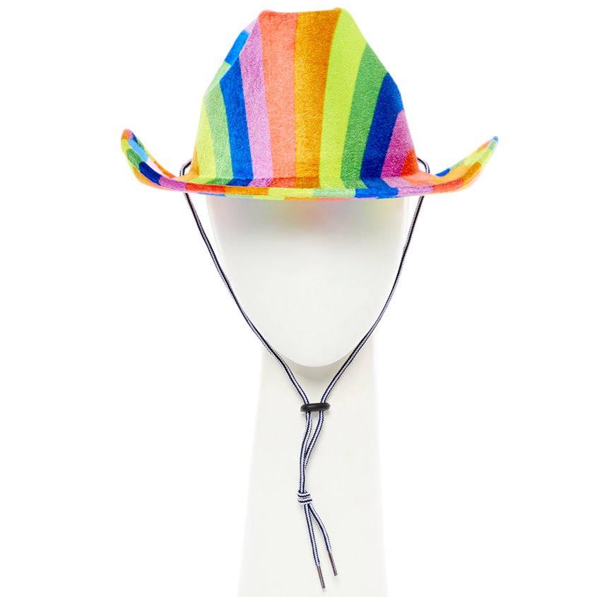 Rainbow Cowboy Hat – product image 1