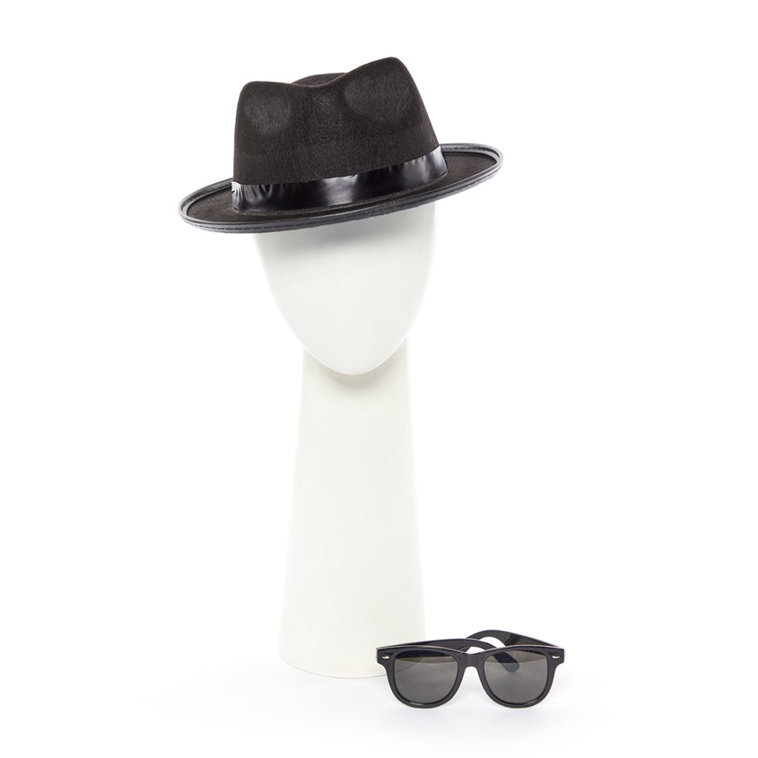 Blues Brothers Hat & Glasses (2pk) – product image 1